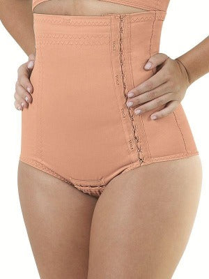 YOGA 3029L - Abdominal Compression Garment With Adjustable Lateral Eye Hook Fastening